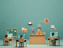 Perkembangan sistem pendidikan dan tantangan pembelajaran daring