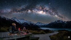 Cara Menikmati Pemandangan Bintang Galaksi Bima Sakti Di Langit Malam Selandia Baru