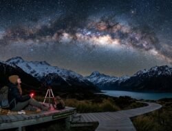 Cara Menikmati Pemandangan Bintang Galaksi Bima Sakti Di Langit Malam Selandia Baru