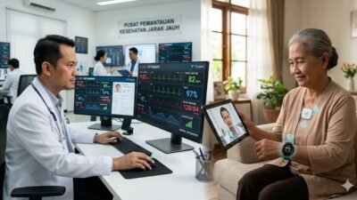 Penggunaan Teknologi Wearable IoT Untuk Memantau Kondisi Pasien Secara Jarak Jauh Medis