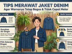 Tips Merawat Jaket Denim Agar Warnanya Tetap Bagus Dan Tidak Cepat Melar