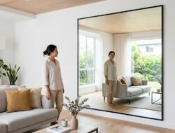 Manfaat Memasang Cermin Besar Untuk Memberikan Kesan Luas Pada Ruangan Rumah Minimalis