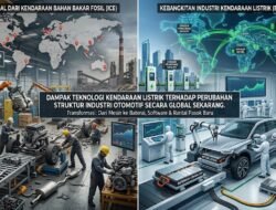 Dampak Teknologi Kendaraan Listrik Terhadap Perubahan Struktur Industri Otomotif Secara Global Sekarang